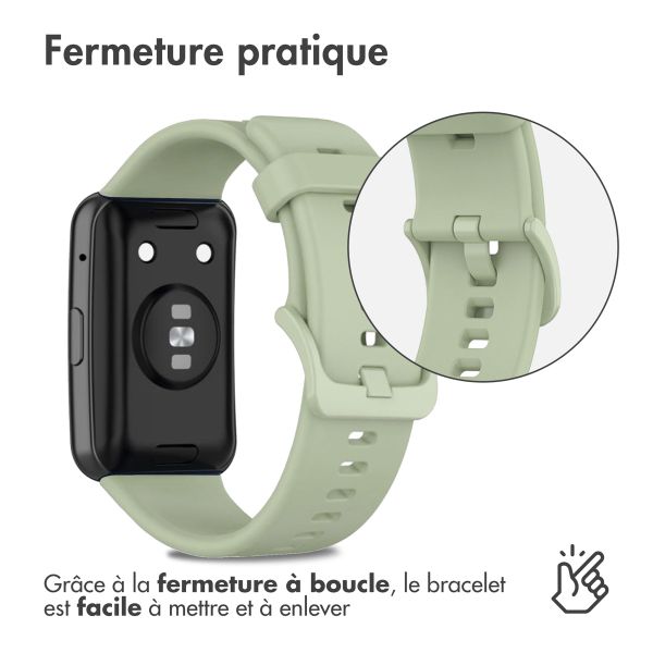 imoshion Bracelet silicone Huawei Watch Fit - Vert