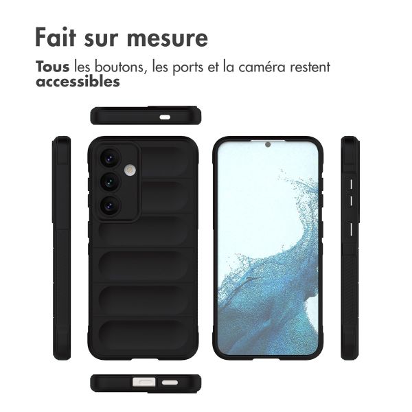 imoshion Coque arrière EasyGrip Samsung Galaxy S24 Plus - Noir