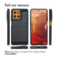 imoshion Coque Brushed Motorola Moto G15 / G15 Power - Noir