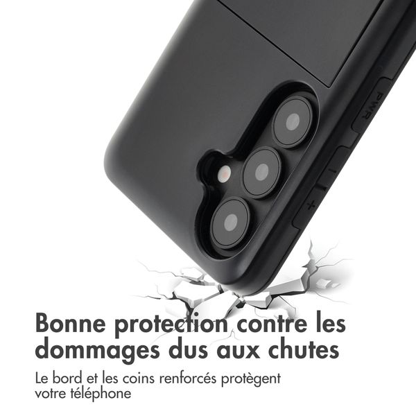 imoshion Coque arrière avec porte-cartes Samsung Galaxy S26 - Noir