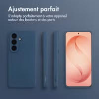 imoshion Coque Couleur avec MagSafe Samsung Galaxy S26 Plus - Bleu foncé