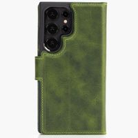 Wachikopa Étui de téléphone portefeuille Multi Wallet Samsung Galaxy S24 Ultra - Forest Green