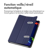 imoshion Coque tablette Trifold OnePlus Pad Go 2 - Bleu foncé