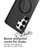 imoshion Coque Pailletée avec MagSafe Samsung Galaxy S24 Ultra - Glitter Noir