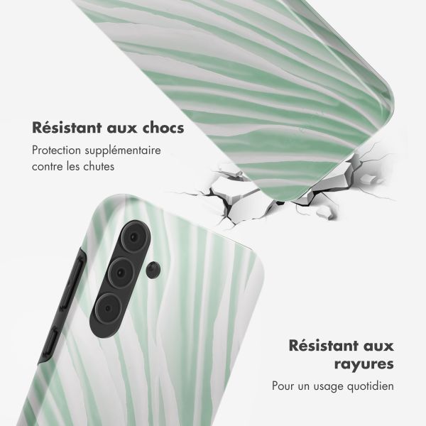 Selencia Coque arrière Vivid Samsung Galaxy A55 - Nature Grayed Jade