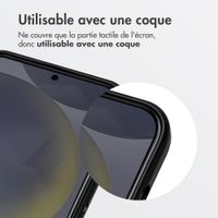 Accezz Protection d'écran en verre trempé avec filtre de confidentialité + Applicateur Samsung Galaxy S24 FE