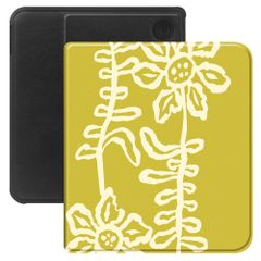 Selencia Étui de liseuse portefeuille Vivid Kobo Libra Colour - Chalky Bloom