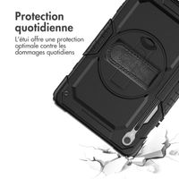 Accezz Coque arrière Defender XT Samsung Galaxy Tab S10 Lite / S9 11 pouces / S10 FE / S9 FE 10.9 pouces - Noir
