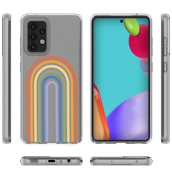 imoshion Coque Design Samsung Galaxy A52(s) (5G/4G) - Rainbow