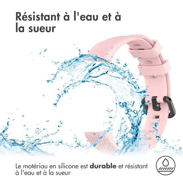 imoshion Bracelet en silicone Honor Band 4 - Rose