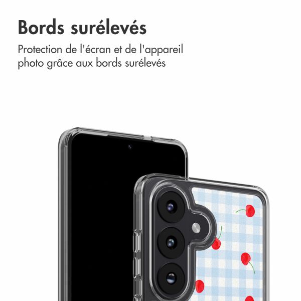 imoshion Coque Design Samsung Galaxy S26 - Cherry Check