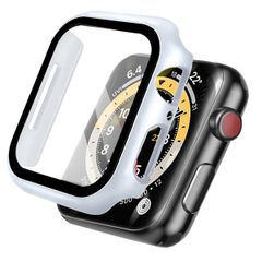 imoshion Coque rigide à couverture complète Apple Watch 7 / 8 / 9 - 45 mm - Argent