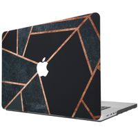 imoshion Coque Design Laptop MacBook Pro 14 pouces (2021 / 2023 M3 chip / 2024 M4 chip) - A2442 / A2779 / A2918 / A3112 / A3185 / A3401 - Black Graphic