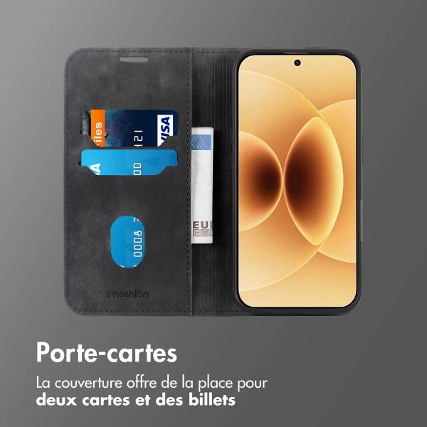 imoshion Étui de téléphone portefeuille Slim Xiaomi 17 - Noir