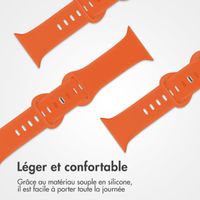 imoshion Bracelet en silicone Google Pixel Watch 3 - 45 mm - Taille L - Orange