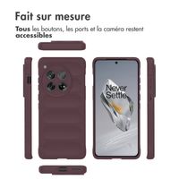 imoshion Coque arrière EasyGrip OnePlus 12 - Aubergine