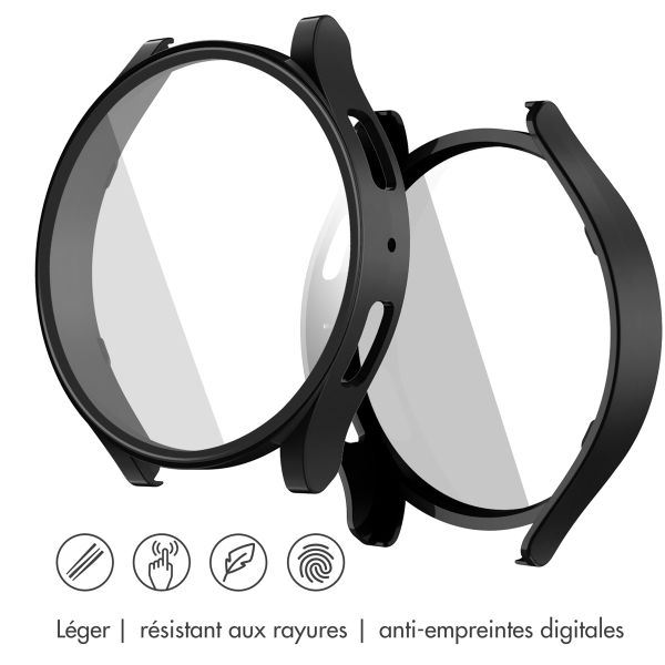 imoshion Coque rigide à couverture complète Samsung Galaxy Watch 6 44 mm - Noir