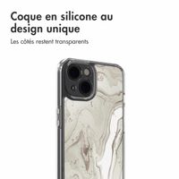 imoshion Coque Design Apple iPhone 14 - Sandy Marble