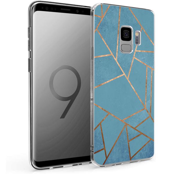 imoshion Coque Design Samsung Galaxy S9 - Blue Graphic