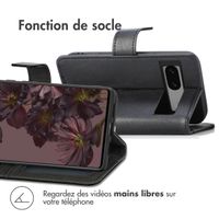 imoshion Étui de téléphone portefeuille Luxe Google Pixel 7 - Noir