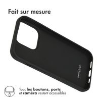 imoshion Coque Couleur Apple iPhone 14 Pro - Noir