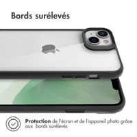 imoshion Coque Rugged Hybrid iPhone 14 Plus - Noir / Transparent