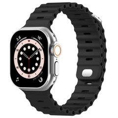 Accezz Bracelet Ocean Apple Watch Series 1 - 11 / SE / Ultra (44/45/46/49 mm) - Noir