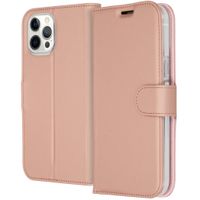 Accezz Étui de téléphone Wallet iPhone 12 Pro Max - Rose Champagne