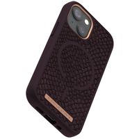 Njorð Collections Coque Salmon Leather MagSafe iPhone 13 Mini - Rust