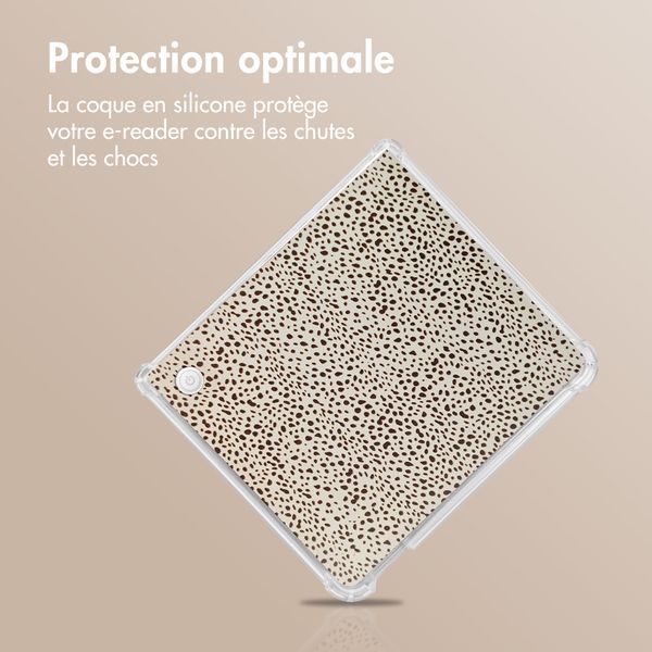 imoshion Coque Design Clear Kobo Libra Colour - Desert Dots