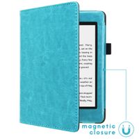 imoshion Étui de liseuse en cuir végan Kindle Paperwhite 4 - Bleu