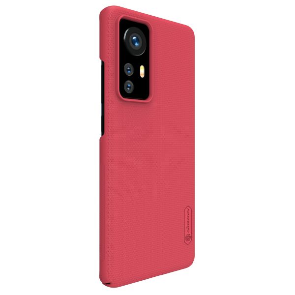 Nillkin Coque Super Frosted Shield Xiaomi 12 / 12X - Rouge