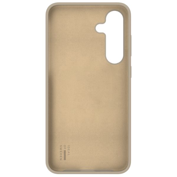 iDeal of Sweden Coque Silicone Samsung Galaxy S25 Plus - Beige