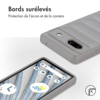 imoshion Coque arrière EasyGrip Google Pixel 7a - Gris