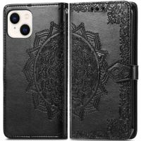 imoshion Etui de téléphone portefeuille Mandala iPhone 14 - Noir