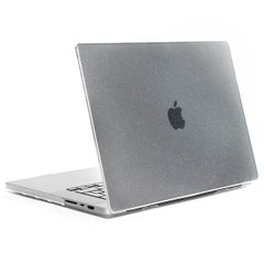 Selencia Coque Paillettes MacBook Air 13 pouces (2022) / Air 13 pouces (2024) M3 chip - A2681 / A3113 - Transparent