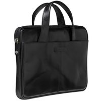 dbramante1928 Sac ordinateur 14 pouces Silkeborg - Cuir véritable - Black