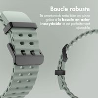 imoshion Bracelet Ocean en silicone Samsung Galaxy Watch Ultra (2024/2025) - Grayish Green