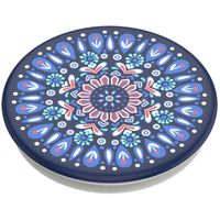 PopSockets PopGrip - Amovible - Butterfly Mandala Blue