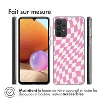 imoshion Coque Design Samsung Galaxy A33 - Retro Pink Check