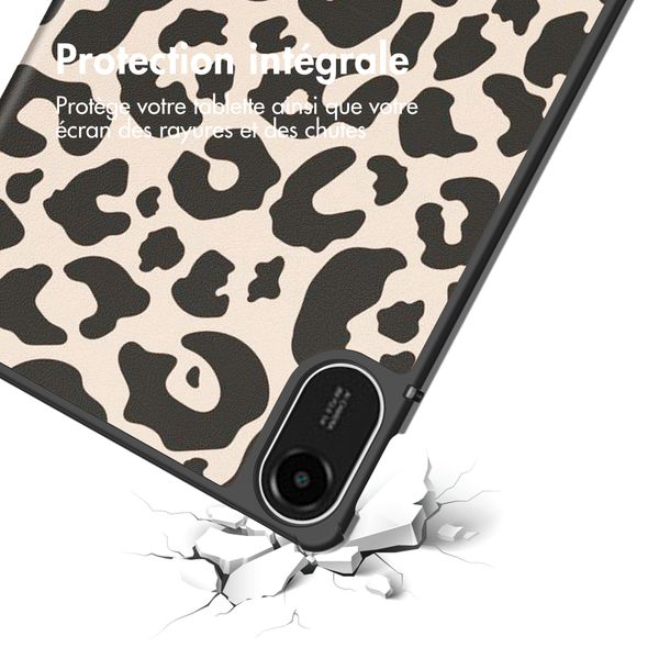 imoshion Coque tablette Design Trifold Xiaomi Redmi Pad 2 - Leopard