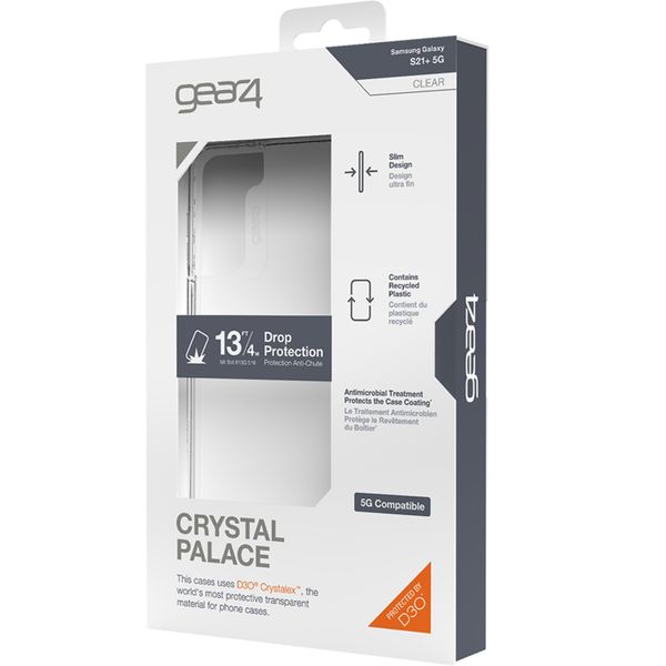 ZAGG Coque Crystal Palace Samsung Galaxy S21 Plus - Transparent