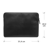 dbramante1928 Skagen Pro - Pochette ordinateur 13 pouces - Cuir véritable - MacBook Pro 13 pouces / Air 13 pouces - Black