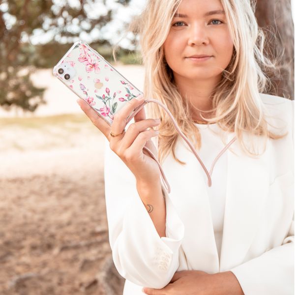 imoshion Coque Design avec cordon Samsung Galaxy S10 - Blossom Watercolor