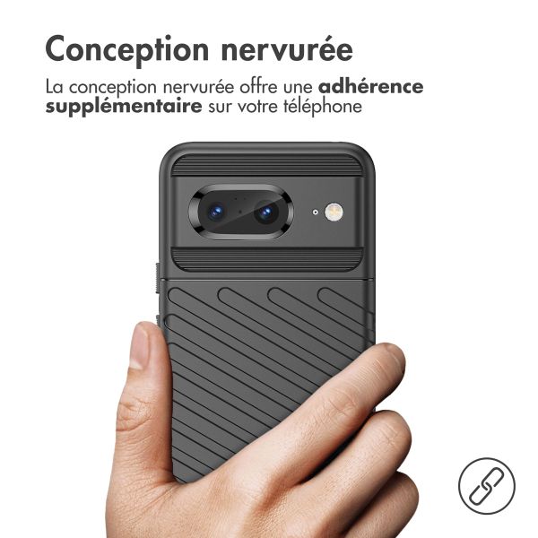 imoshion Coque Arrière Thunder Google Pixel 8 - Noir