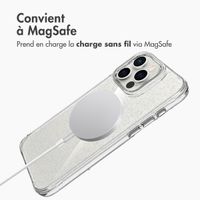 imoshion Coque Pailletée avec MagSafe iPhone 16 Pro - Argent