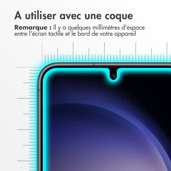 Accezz Protection d'écran en verre trempé Samsung Galaxy S22 / S23