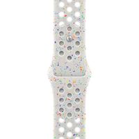 Apple Bracelet Nike Sport Apple Watch Series 1 t/m 9 / SE (38/40/41 mm) | Series 10 / 11 (42 mm) - Taille M/L - Pure Platinum