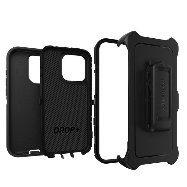 OtterBox Coque Defender Rugged iPhone 15 Pro - Noir