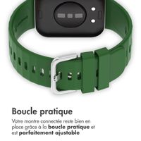 imoshion Bracelet en silicone pour Huawei Watch Fit 3 - Vert